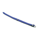 Kiotos Leather - Collar met Kleine O-ring - Leder - Blauw-Erotiekvoordeel.nl