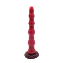 Kiotos Monstar - Anaal Dildo Beast No. 45 - 37.5 x 5.7 cm - Roze/Rood/Zwart-Erotiekvoordeel.nl