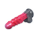 Kiotos Monstar Dildo Beast Nr. 74 Barnaby - zwart/rood-Erotiekvoordeel.nl
