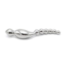Kiotos Steel - Curve Steel Dildo Ridges - Dildo met Ribbels - RVS-Erotiekvoordeel.nl