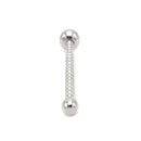 Kiotos Steel - Extra Lange Penisplug Met Ribbels - Diameter 10 mm