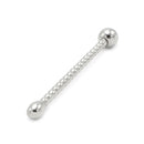 Kiotos Steel - Extra Lange Penisplug Met Ribbels - Diameter 10 mm