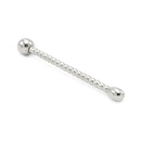 Kiotos Steel - Extra Lange Penisplug Met Ribbels - Diameter 10 mm