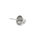 Kiotos Steel - Geribbelde Penisplug Paraplu - Diameter 5 mm