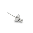 Kiotos Steel - Geribbelde Penisplug Paraplu - Diameter 5 mm