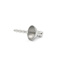 Kiotos Steel - Geribbelde Penisplug Paraplu - Diameter 8 mm