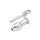 Kiotos Steel - Holle Buttplug Van RVS Met afsluitschroef - Small