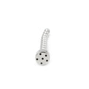 Kiotos Steel - Holle Shower Penisplug Met kromming