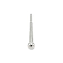 Kiotos Steel - Solide Penis Plug Trainer Long - 6 tot 9 mm-Erotiekvoordeel.nl