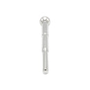 Kiotos Steel - Solide Penis Plug Trainer Long - 6 tot 9 mm-Erotiekvoordeel.nl