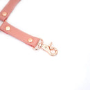 Liebe Seele - Pink Dream Leren Hogtie Met Rosé Gouden Clips - Roze-Erotiekvoordeel.nl