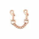 Liebe Seele - Rose Gold Memory - Exclusieve Leren Polsboeien - Met voering Van Ultrazacht Fluweel - Rosé Goud-Erotiekvoordeel.nl