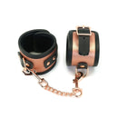 Liebe Seele - Rose Gold Memory - Exclusieve Leren Polsboeien - Met voering Van Ultrazacht Fluweel - Rosé Goud-Erotiekvoordeel.nl