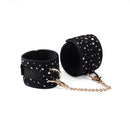 Liebe Seele - Starry Nights - Bondageset - Zwart met Sterretjes - Superzachte Voering - 7 delen - Geimporteerd uit Japan-Erotiekvoordeel.nl