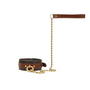 Liebe Seele - The Equestrian Leather Collar And Leash - Leren Halsband Met Ketting-Erotiekvoordeel.nl