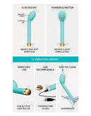 Love to Love - O.M.G. G-spot Vibrator - mintgroen-Erotiekvoordeel.nl