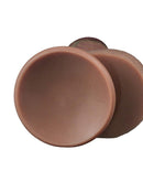 LoveToy - Dildo - Dubbellaagse Siliconen Dildo XXL - Lengte 24.6 cm - Diameter 7 cm - Bruin-Erotiekvoordeel.nl