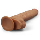 Lovetoy - Grote Dildo Van 28 cm - Lichte Huidskleur-Erotiekvoordeel.nl