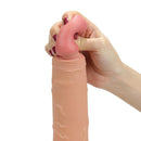 Lovetoy - Rodeo Holle Strap On dildo 21 cm - Lichte Huidskleur-Erotiekvoordeel.nl