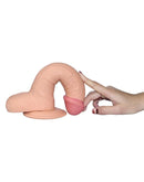 Lovetoy - The Ultra Soft Dude - Realistische Dildo - 22,5 cm-Erotiekvoordeel.nl