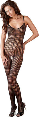 Mandy Mystery - Catsuit Opengewerkt - Met Open Kruis - Maat XL/XXL-Erotiekvoordeel.nl