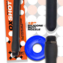 Oxballs - Ox Shot - Siliconen Anaal Douche - Lengte 30 cm - Gratis Rubberen Cockring-Erotiekvoordeel.nl