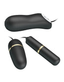 Pretty Love - Electrosex Bullet Vibrator Set - Zwart