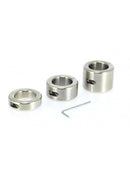 Rimba Bondage Play - Ball Stretcher Chirurgisch Staal 1.5 cm Hoog Met InbusSleutel - 170 gram
