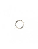 Rimba Bondage Play - Gegoten Metalen Cockring 8 mm dik - 6 Verschillende Diameters