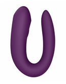 Satisfyer - Double Joy - Partner Vibrator - Met App En Bluetooth - Paars-Erotiekvoordeel.nl