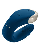 Satisfyer - Double Love - Luxe Partner Vibrator - Blauw-Erotiekvoordeel.nl