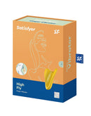Satisfyer - High Fly - Vinger Vibrator - Geel-Erotiekvoordeel.nl