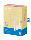 Satisfyer - Yoni Power 2 Kegel Bekkenbodem Training Vaginale Balletjes Set - Wit