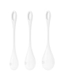 Satisfyer - Yoni Power 2 Kegel Bekkenbodem Training Vaginale Balletjes Set - Wit