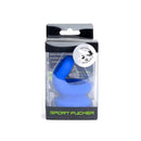 Sport Fucker - Switch Hitter Rekbare Cockring En Ballstretcher - Blauw-Erotiekvoordeel.nl