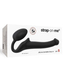 Strap-On-Me - Strapless Strap-on Voorbinddildo - Zwart-Erotiekvoordeel.nl