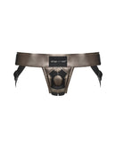Strap-On-Me - Pegging Harnas PVC Leatherette Curious - bronskleurig