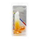 Kiotos Cox Color - Gekleurde Dildo 07 - 18 x 4 cm - Transparant/Geel-Erotiekvoordeel.nl