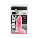 Kiotos Monstar 02 - Penis Sleeve - Penisverlenging - Met Ball Stretcher Opening - Siliconen - Roze Wit-Erotiekvoordeel.nl