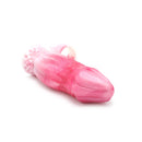 Kiotos Monstar 02 - Penis Sleeve - Penisverlenging - Met Ball Stretcher Opening - Siliconen - Roze Wit-Erotiekvoordeel.nl