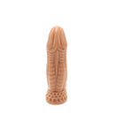 Kiotos Monstar 04 - Penis Sleeve - Penisverlenging - Met Ball Stretcher Opening - Siliconen - Beige-Erotiekvoordeel.nl