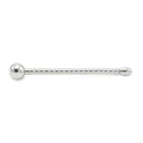 Kiotos Steel Extra Long Penis Plug with Ridges - diameter 8 mm