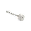 Kiotos Steel Hollow Penis plug with screw cap - diameter 8 mm