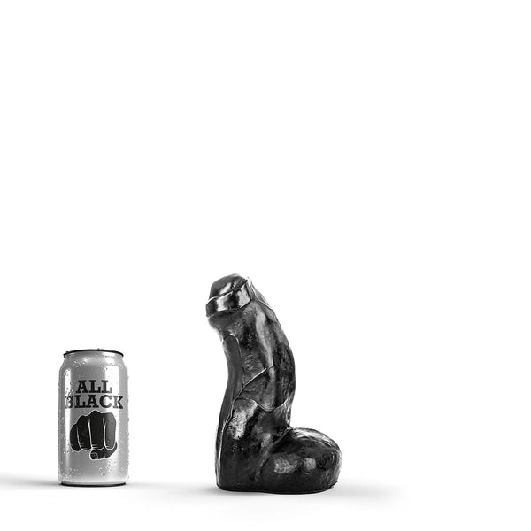 All Black - Anaal Dildo - 17 x 5 cm - Zwart-Erotiekvoordeel.nl