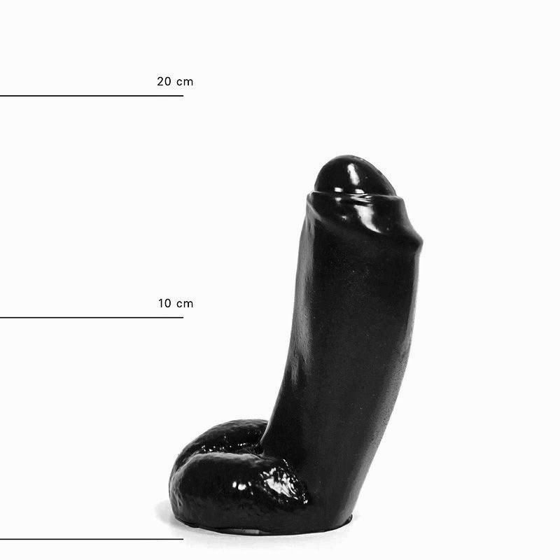 All Black - Anaal Dildo - 18 x 5.5 cm - Zwart-Erotiekvoordeel.nl