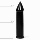 All Black - Anaal Dildo - 24 x 5 cm - Zwart-Erotiekvoordeel.nl