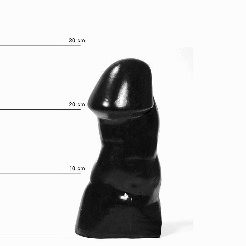 All Black - Anaal Dildo - 25 x 9.5 cm - Zwart-Erotiekvoordeel.nl