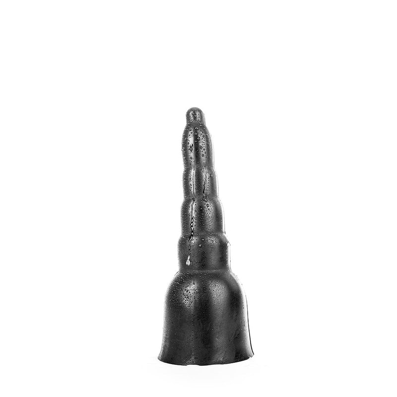 All Black - Grote Piramide Dildo - 31 x 11.5 cm - Zwart-Erotiekvoordeel.nl