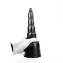 All Black - Grote Piramide Dildo - 31 x 11.5 cm - Zwart-Erotiekvoordeel.nl