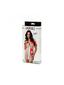 Amorable By Rimba - Verpleegsterjurkje Met Ritssluiting-Erotiekvoordeel.nl